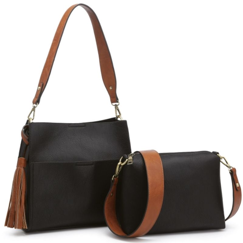 Lyla Bucket Bag Black